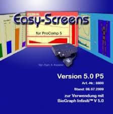Easy-Screens Suite ProComp5 BioGraph Infiniti 6.x deutsch
