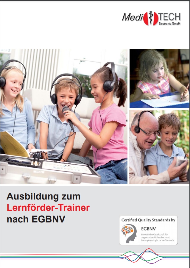 Flyer &quot;Training as a learning support trainer&quot; German