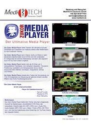 [S189-DE] S189 Zukor Media Player flyer German