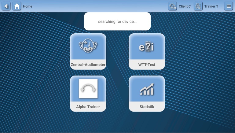 BrainCentral Kombiset mit Tablet