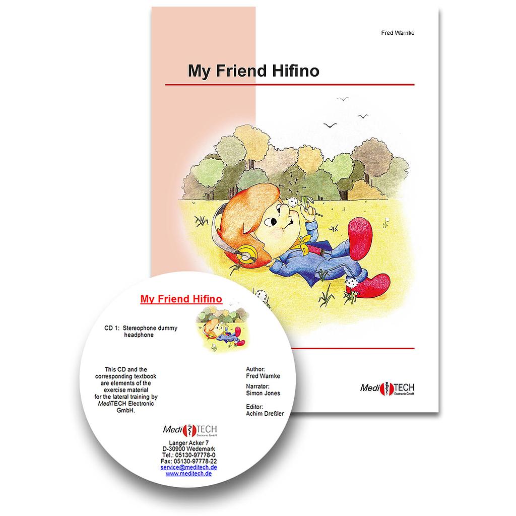 "Mein Freund, der Hifino" (Set aus Buch + 2 CDs) POLNISCH