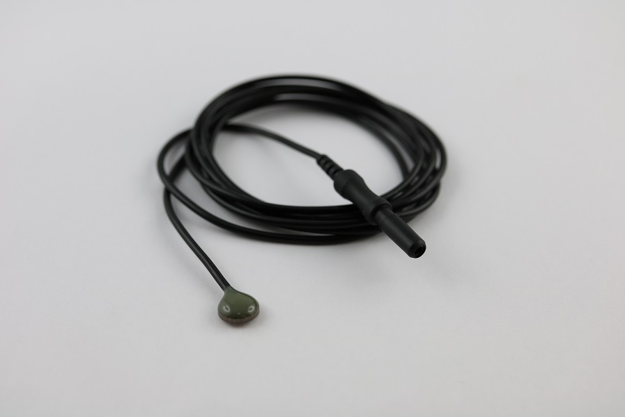 DC-EEG Ag/AgCl disc electrode black