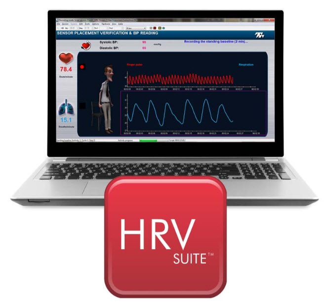 Herzraten-Variabilität (HRV) "Heartrate Variability" Suite für ProComp2 [TTL]