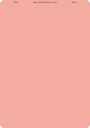 Color foil A4 "Rose" (pink) from Cerium