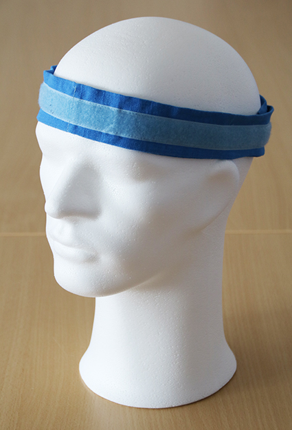 [8888] HEG-Headband MT-Version, blue, 35mm