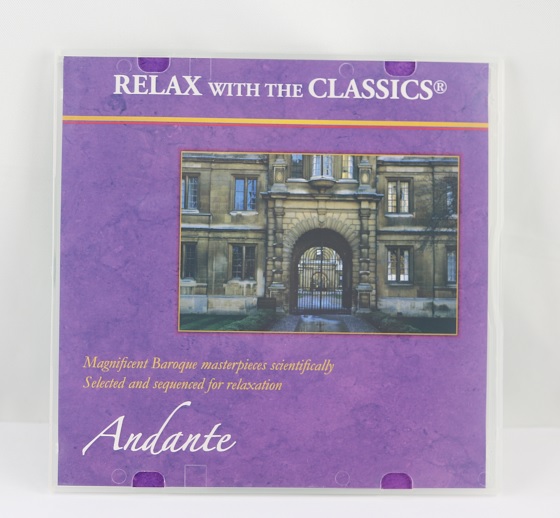 [8011D] CD "Relax with the Classics", Andante - Volume IV