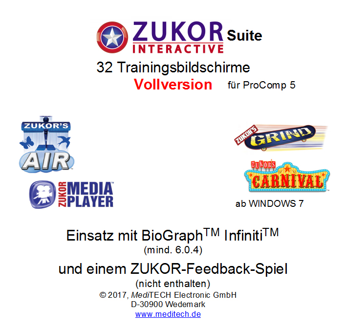 [8060] Zukor training screens full version - for ProComp5
