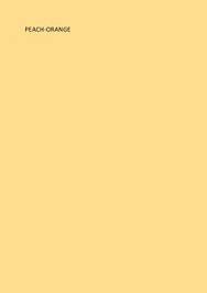 [8033O] Color foil A4 "Orange" from Cerium