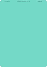[8033T] Color foil A4 "Turquoise" (turquoise) from Cerium