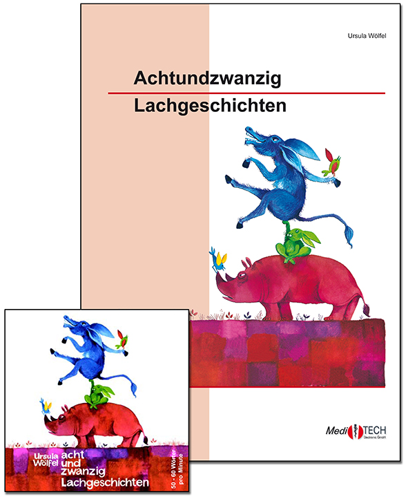 [2255-SET] 28 Lachgeschichten von Ursula Wölfel (Set aus 2CDs und Buch)