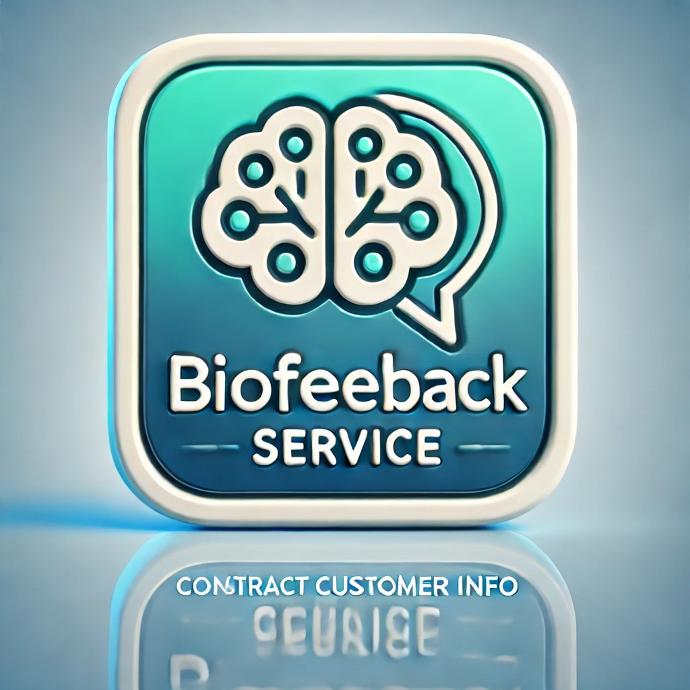 Biofeedback service contract customer channel