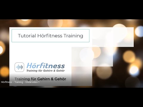 Hörfitness App - Trainings-Einführung