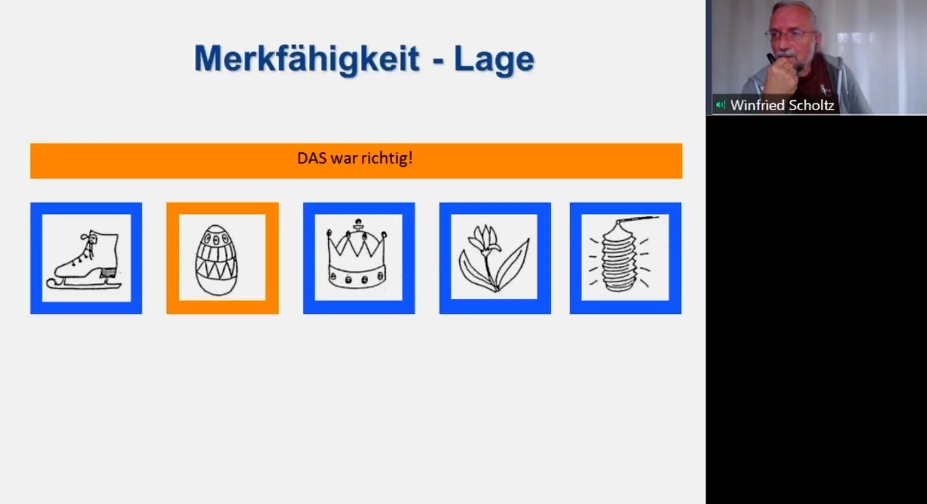 Merkfähigkeit - Lage