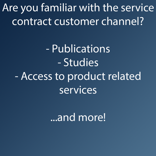 What can you expect in the service contract customer channel?