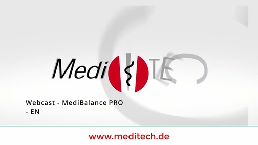 Webcast MediBalance PRO - EN