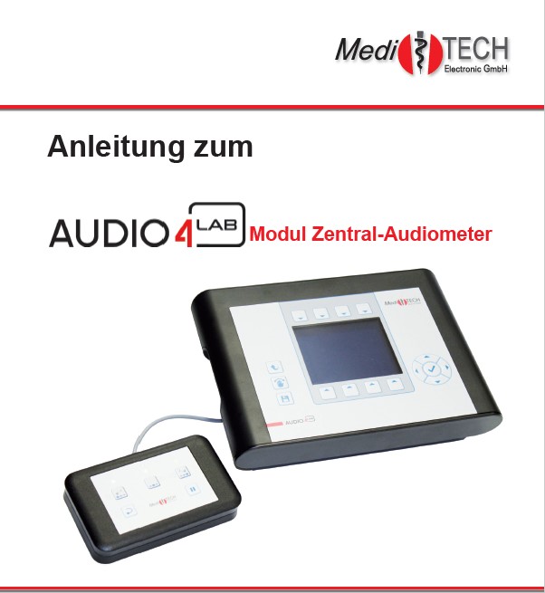 AUDIO4LAB Modul Zentral-Audiometer